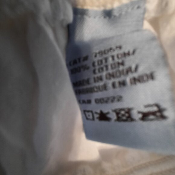 Jessica 100% cotton skirt, lined, three tiered with lace trim - Picture 7 of 7